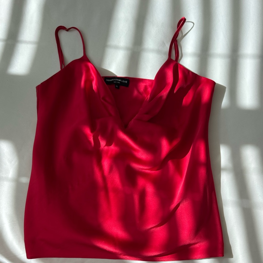 Generation Love Elecric Red Camisole